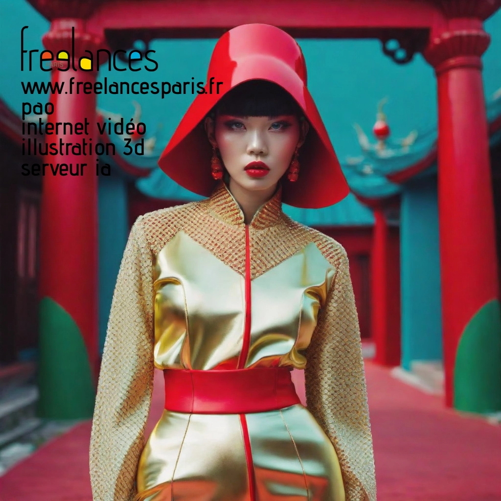 Pao mise en page internet vidéo illustration 3d serveur IA générative AI freelance paris studio de création magazines lhhqtg90